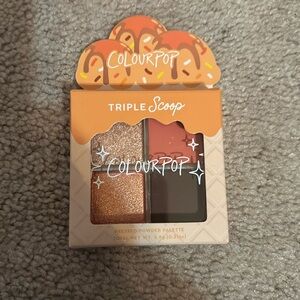 Colourpop 4 pan Eyeshadow Triple Scoop